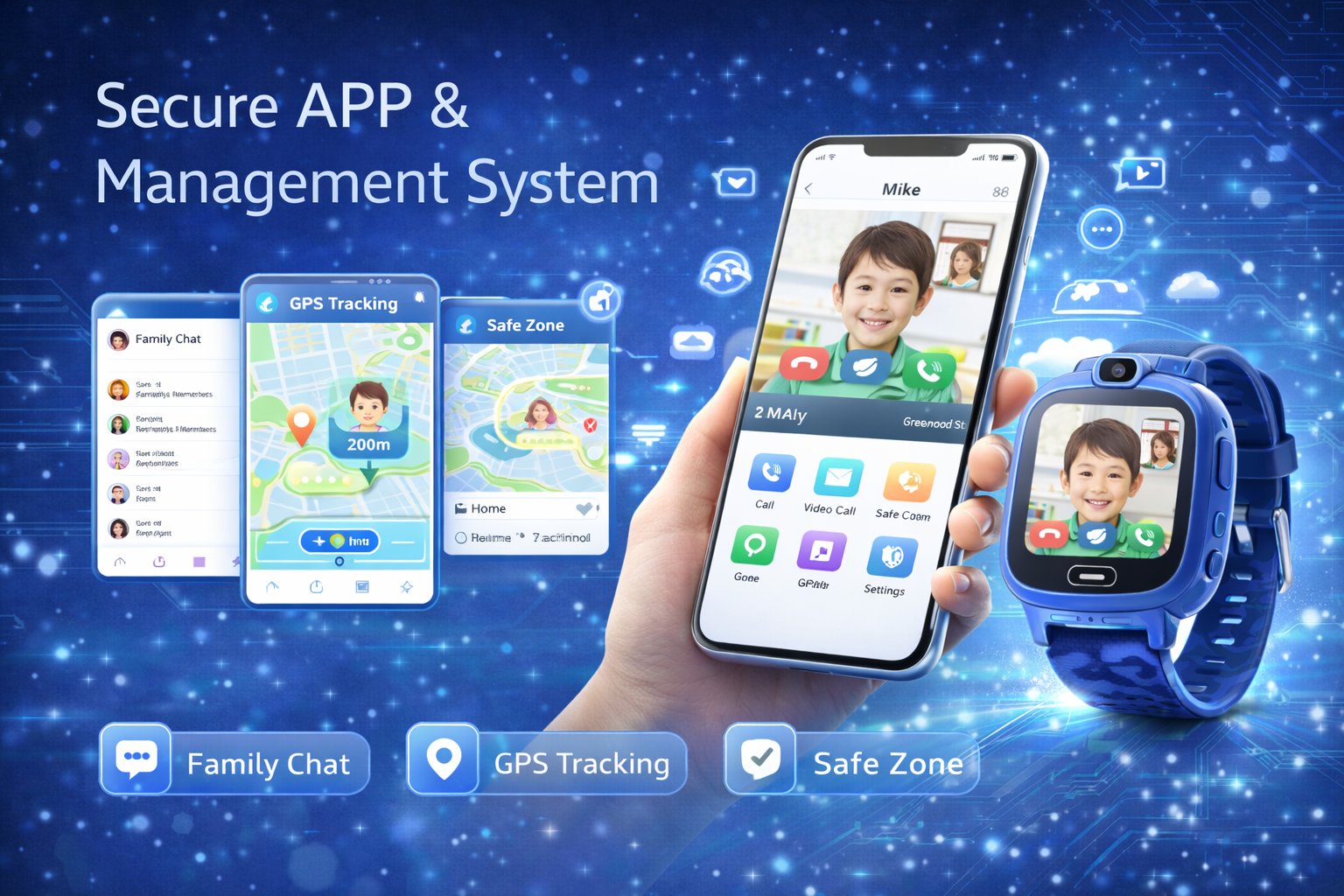 Smartwatch mobile app