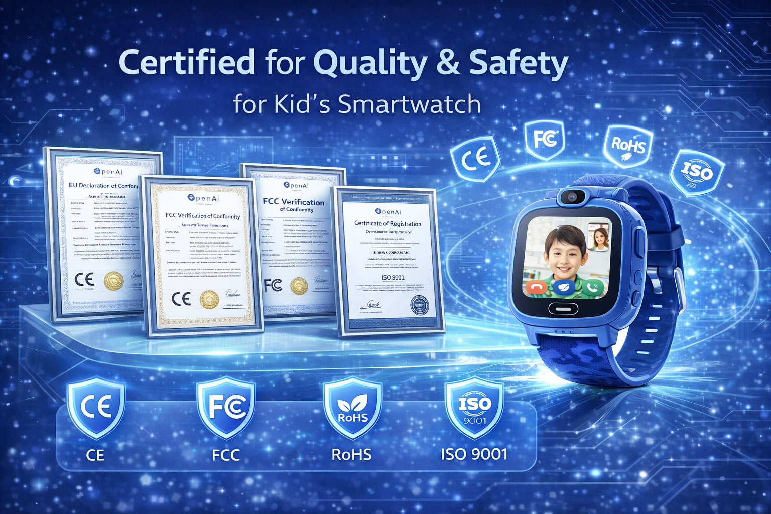 Certificates display