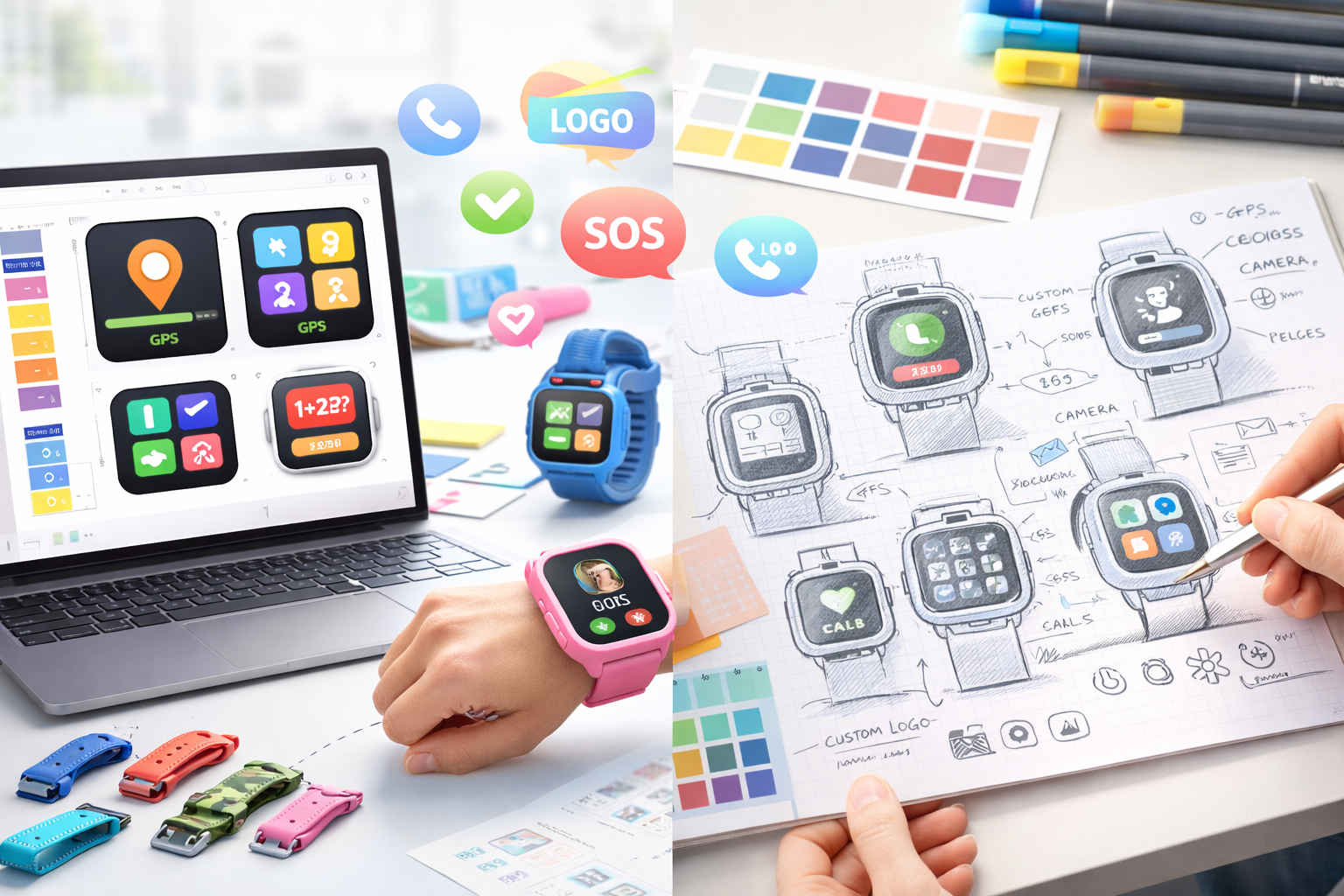 Custom smartwatch design
