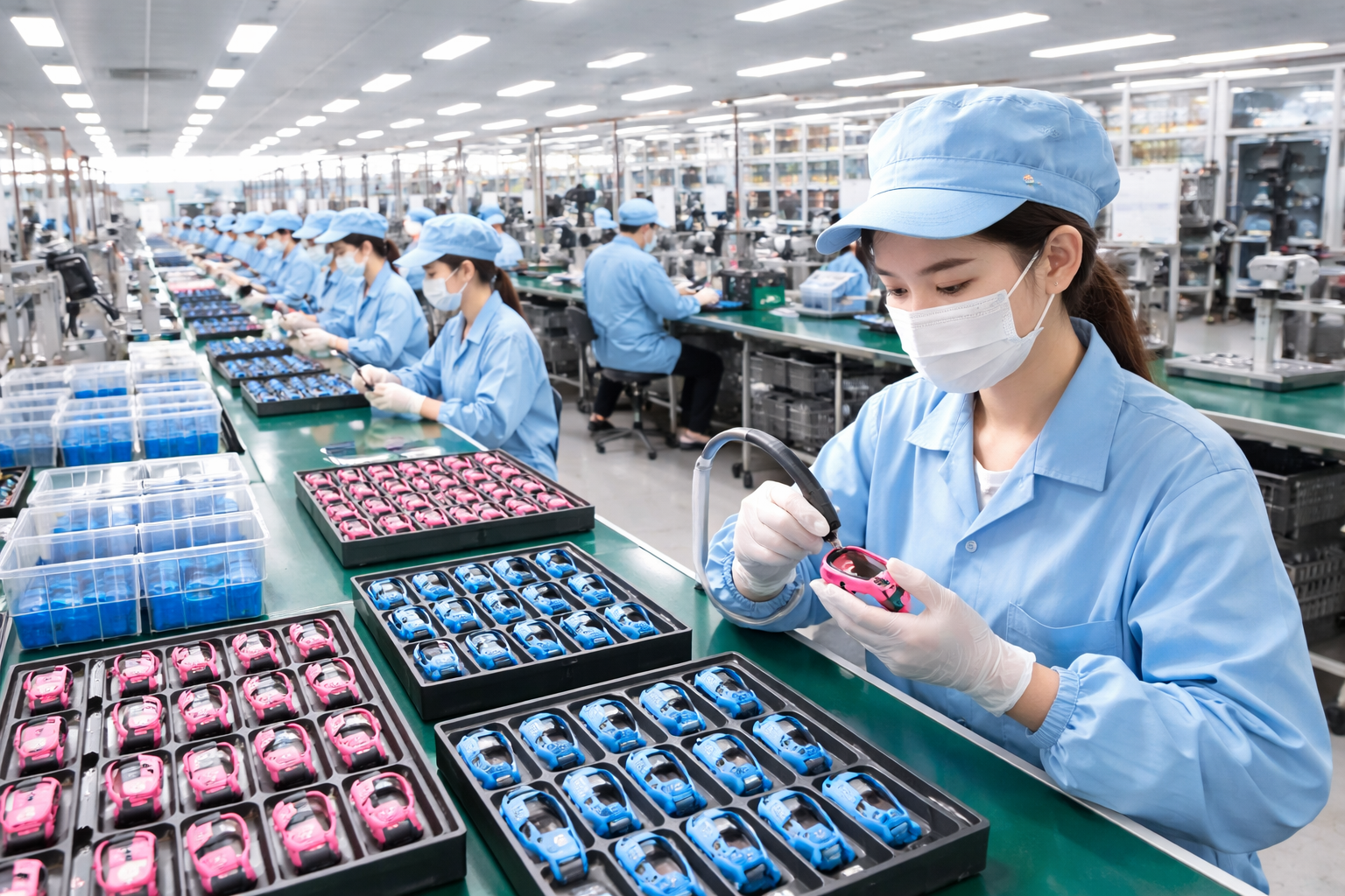 Factory production line