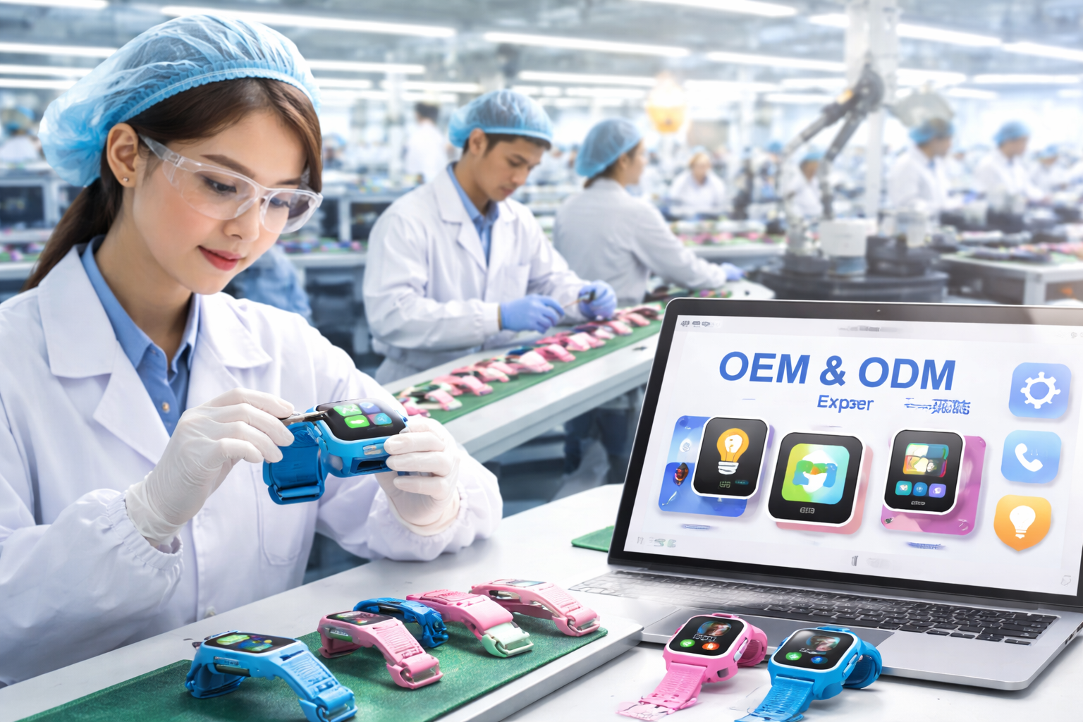 OEM smartwatch production