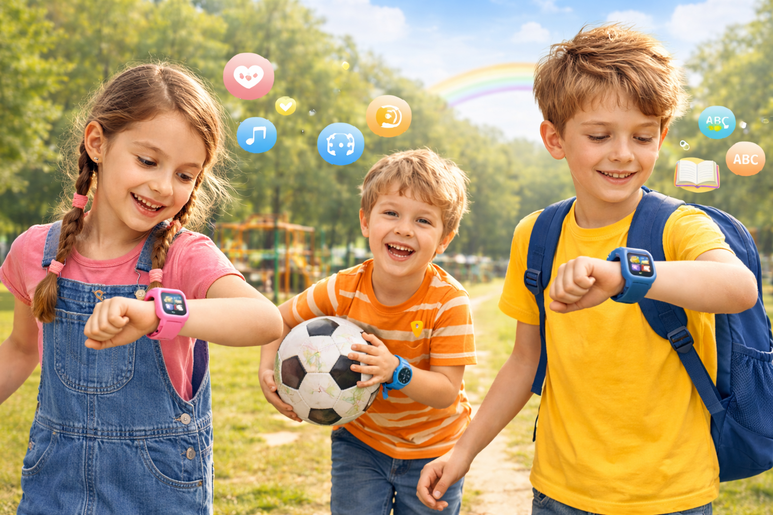 Kids smartwatch usage scenarios