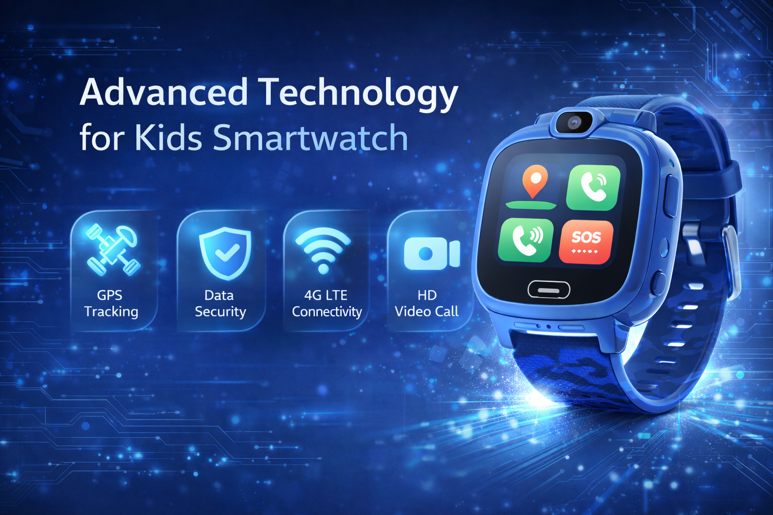 Smartwatch technology concept