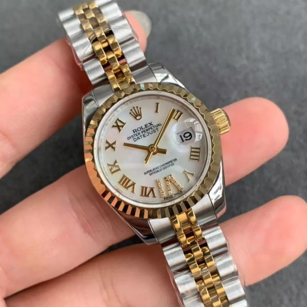 Datejust28 279383 White Shell Dial YG&SS 1:1 Best Edition 2824/2236