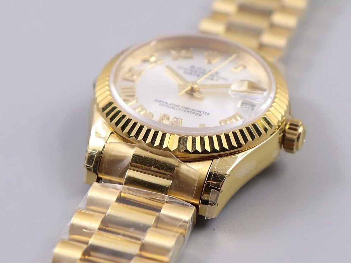 Datejust31 278278 White Dial Oyster Bracelet Yellow Gold 1:1Best Edition 2836/2236